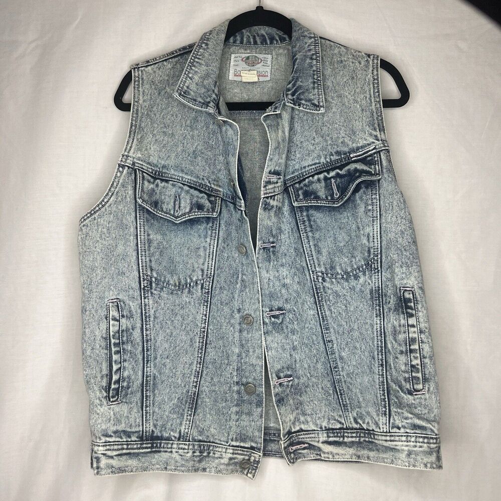 Vintage 1990s base allusion denim made in hong kong